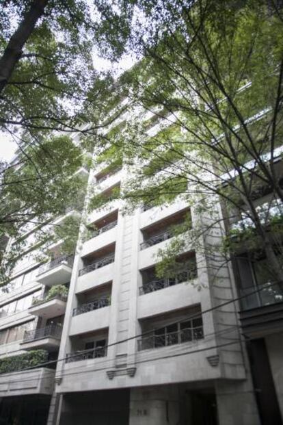 Vivienda de Moisés Mansur en el número 71 de la Avenida Campos Elíseos de Ciudad de México.