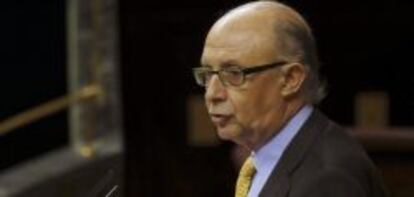 El ministro de Hacienda, Cristóbal Montoro.