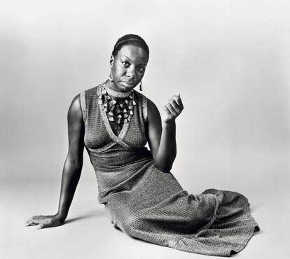 Nina Simone (1933-2003), en una fotografía de 1968.