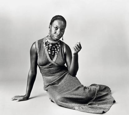 Nina Simone (1933-2003), en una fotografía de 1968.