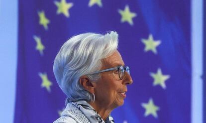 Christine Lagarde, presidenta del BCE.