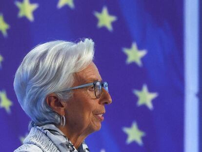 Christine Lagarde, presidenta del BCE.