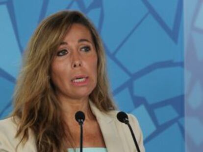 Alicia Sánchez-Camacho, presidenta del Partido Popular en Cataluña.