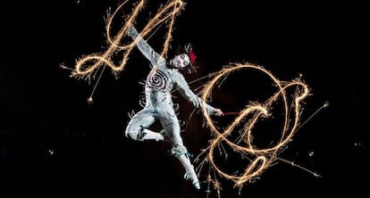 Un momento de 'Quidam', del Circo del Sol.