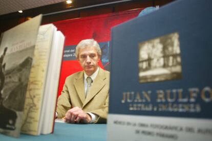 Juan Francisco Rulfo, hijo de Juan Rulfo, en la Feria del Libro de Guadalajara.