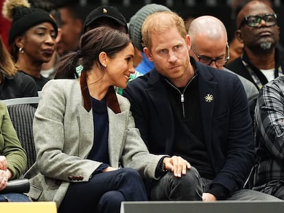Enrique de Inglaterra y Meghan Markle.