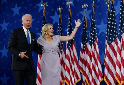 Joe y Jill Biden, en Delaware el pasado agosto.