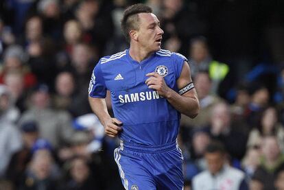 John Terry, tras marcar el gol al Stoke City.