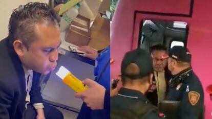 Erick N. conductor del Metro de Ciudad de México que, durante su turno de trabajo, se encontraba en estado de ebriedad.