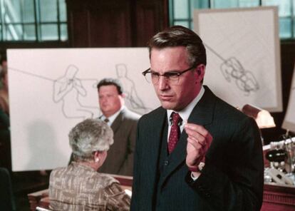 Kevin Costner, en 'JFK: caso abierto', de Oliver Stone.