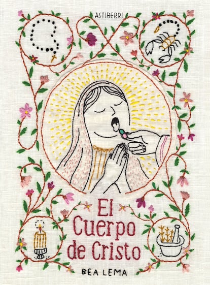 Portada de 'El cuerpo de cristo', de Bea Lema. EDITORIAL ASTIBERRI