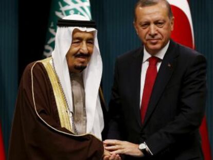 El presidente turco hace gala de su defensa de la disidencia extranjera para ganar terreno frente a Arabia Saudí en el mundo musulmán