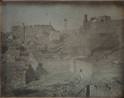 Alepo, vista desde la Puerta de Antioch ,1844