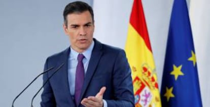 El presidente del Gobierno, Pedro Sanchez.