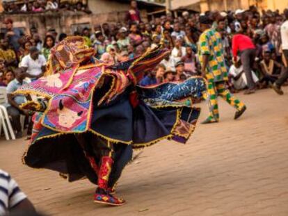 Un festival recuerda cada enero en Benín a los africanos que fueron capturados y vendidos como esclavos