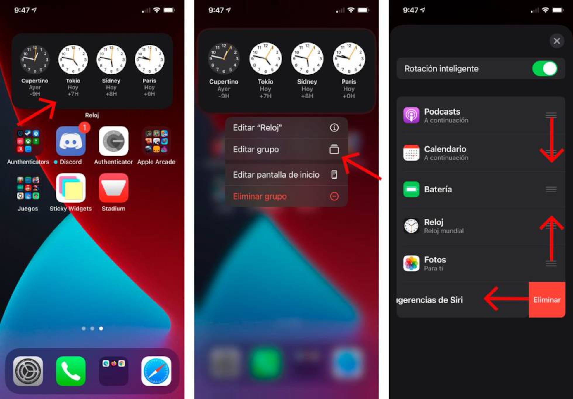Modulo Ios Shortcut Cómo editar un módulo con varios widgets en tu iPhone con iOS 14 ...