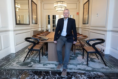Dani Rodrik, el miércoles en una sala del hotel Palace de Madrid.