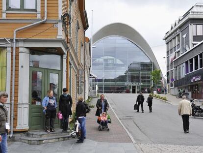 Noche soleada en Tromso