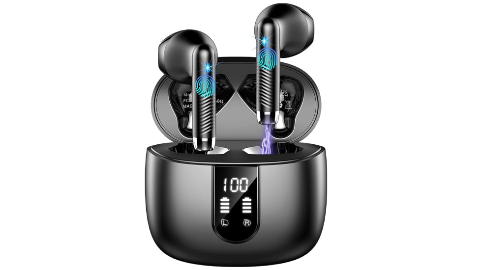 Auriculares inalámbricos con audio en estéreo y amplia autonomía.