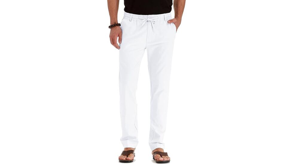 Los pantalones de lino para hombre que no querrás dejar de usar en todo el verano (disponibles en más de 40 colores)