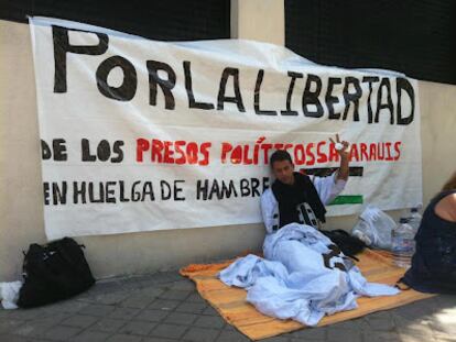 Lafkir Kaziza está en huelga de hambre