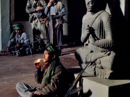 El Museo de Kabul fue saqueado por varias facciones guerreras en 1995.