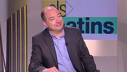 El nuevo director de TV3, Vicent Sanchis.