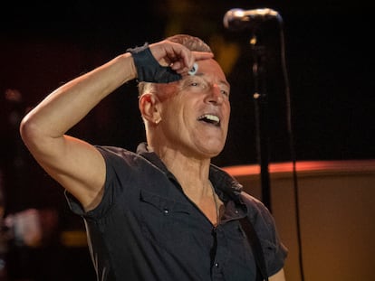 Bruce Springsteen and the E Street Band perform, Friday, April 28, 2023