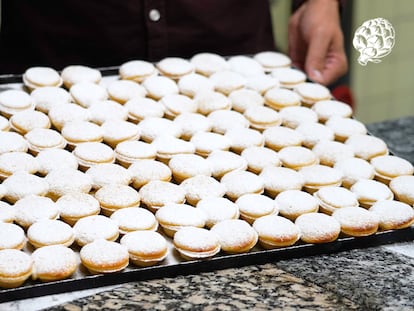 Suspiros de amante de la Pastelería Muñoz EL COMIDISTA