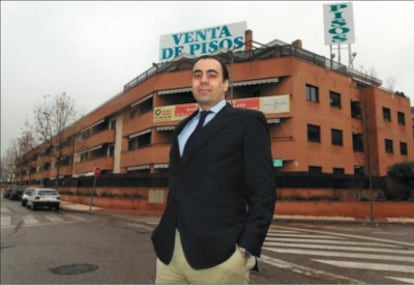 Eduardo Bustamante, agente inmobiliario, ha vendido en 48 horas esta vivienda en Las Rozas, con una rebaja del 23%.