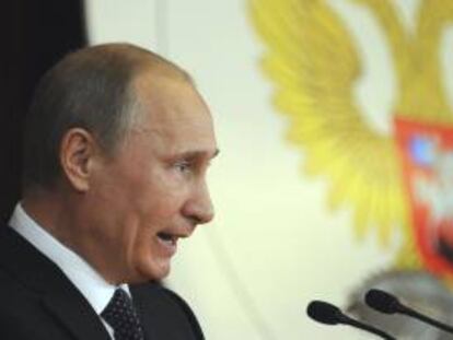 El presidente ruso, Vladimir Putin. EFE/Archivo