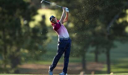 Sergio Garcia, durante el último Masters de Augusta.