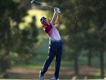 Sergio Garcia, durante el último Masters de Augusta.