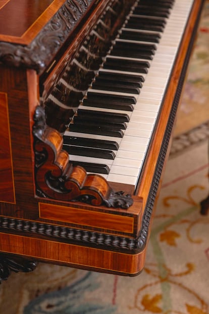 Piano de la firma Pleyel que perteneció a Isabel II.
