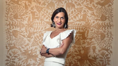 Ximena Caraza, directora de la Fundación Casa México, fotografiada el 7 de agosto.