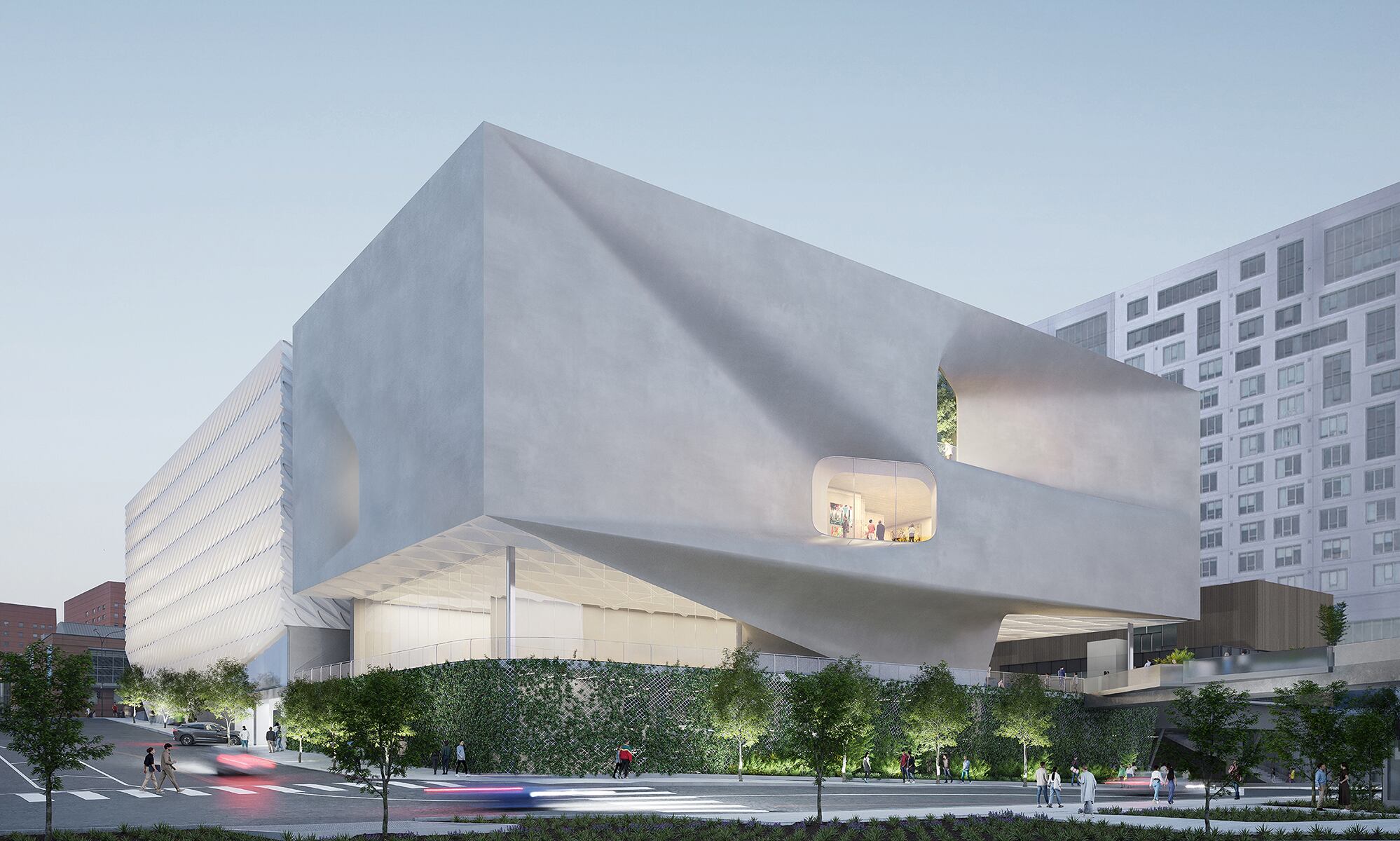 El museo Broad de Los Ángeles mostrará sus entrañas con una gran ampliación para 2028