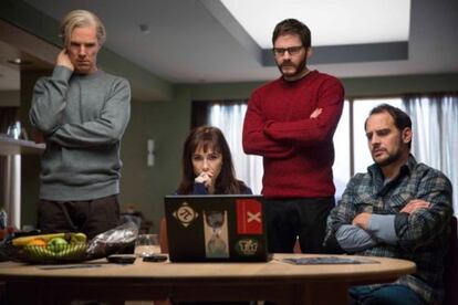 Un fotograma de la película 'The fifth estate'.