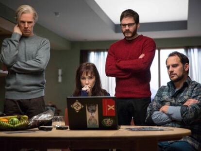 Un fotograma de la película 'The fifth estate'.