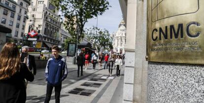 Sede de la CNMC en Madrid.