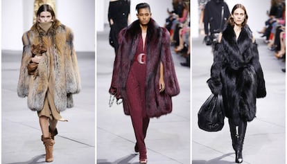 Colecci&oacute;n oto&ntilde;o invierno 2017/2018 de Michael Kors, presentada el pasado marzo en la Semana de la moda de Nueva York.