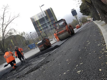 Madrid ultima su primera 'ciclocalle'