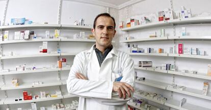 Antonio Mónica, farmacéutico de Tinajas (Cuenca).