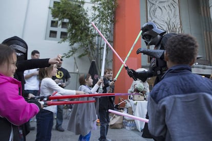 Estreno de la película 'Episodio VII: El despertar de la Fuerza' en Hollywood.