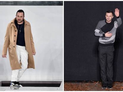 Kim Jones (a la izquierda de la imagen) tomará el timón de Dior Homme tras la marcha de Kris Van Assche (derecha).