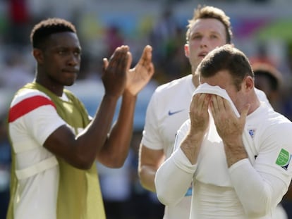 Rooney se lamenta en la despedida de Inglaterra.