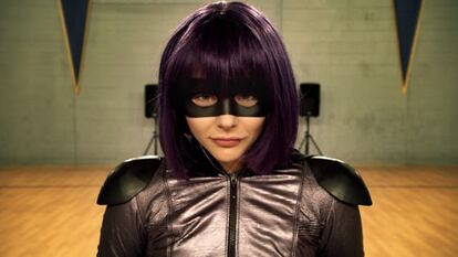 Chloë Grace Moretz, en 'Kick-ass 2'.