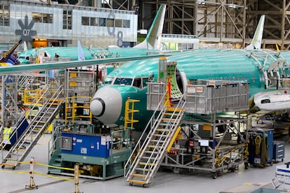 Planta de montaje de Boeing en Renton (Washington).