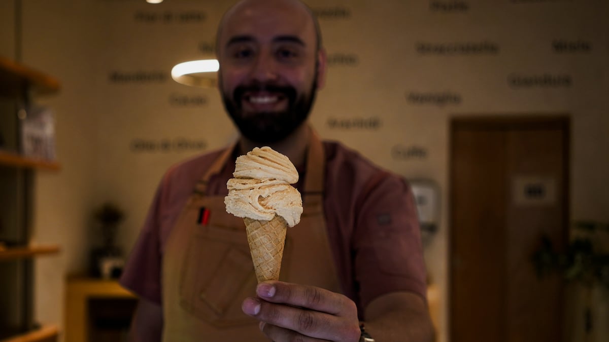 Lo que necesitas para mejorar tu día es un gelato de pistache de Joe