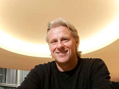 Bjorn Borg, durante la entrevista.