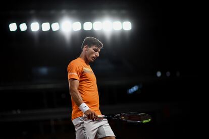 Pablo Carreño, el pasado lunes durante el partido contra Altmaier en los octavos.